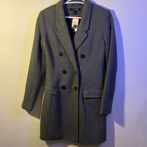 FOREVER 21 TRENCH COAT gray SIZE 4